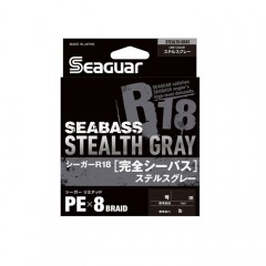 KUREHA SeaGuar R18  Complete Seabass PE # Stealth Gray 150m No. 0.6