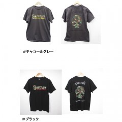 GANCRAFT Selection Series  Camo Skull T-shirt