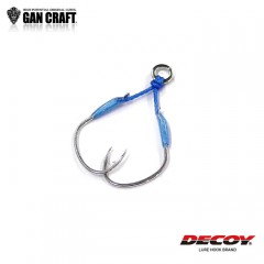 GANCRAFT Assist Hook Kosogake Decoy Pike Hook Hook Size # 1/0 (Assist Hook Koso Hook)