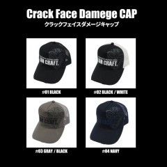 ガンクラフト　クラックフェイスダメージキャップ　GANCRAFT　Crack Face Damege CAP