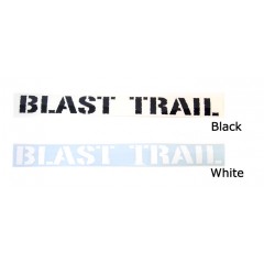 BLAST TRAIL T-33 stencil decal