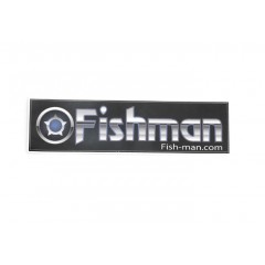 フィッシュマン　ステッカー　＃ブラック　１50×40mm　FISHMAN　 STICKER