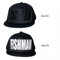Fishman mesh flat cap