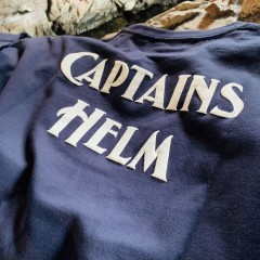 キャプテンズヘルム　CAPTAINS HELM x BACKLASH クラシックロゴ Tシャツ　CH23-BL-T01