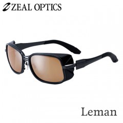 zeal optics(ジールオプティクス) 偏光サングラス　レマン　F-1525　＃ラスターオレンジ　シルバーミラー　ZEAL　Leman　