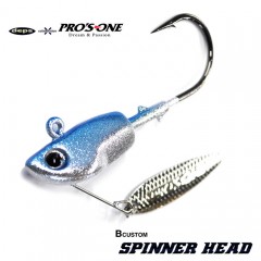 deps Pros One Collaboration  Spinner Head 42g
