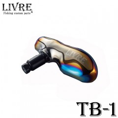 リブレ　TB-1ノブ　1個入　ファイヤー＋ブラックC　LIVRE　【ノブ単体】
