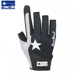 Blue Blue High Grip Power Gloves 1 Finger
