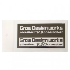グローデザインワークス　GDWステッカー　Grow Design Works