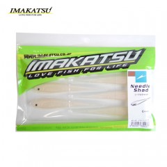【全4色】イマカツ　ニードルシャッド　スタンダードカラー　3.5inch　IMAKATSU　Needle Shad　