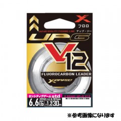 YGK　エックスブレイド　UP-Gリーダー　V12ハード　30m　0.4号-1.2号　YGK　XBRAID