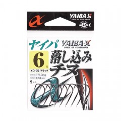 SASAME XO-05 Yaiba Dropped Chinu Black No. 3-4