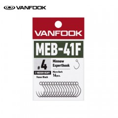 VAN FOOK Minnow Expert Hook Medium Heavy Wire Micro Barb