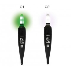 【全2色】ルミカ    高輝度LEDウキ 烈光  3号 Bタイプ  lumica