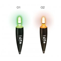 【全2色】ルミカ    高輝度LEDウキ 烈光  遠投ウキ  10号   lumica