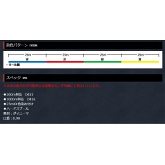YGK (Yotsuami) Power Genis Slim PE Throw No. 0.6 200m