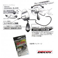 Decoy Zero Dan Flash  # 3 / 0-9g  Offset Hook ZF-IS