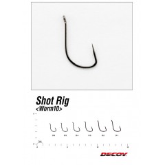 Decoy Shot Rig  Worm 10