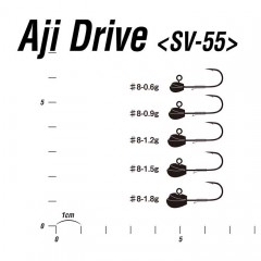 Katsuichi Decoy Aji Drive SV-55 (Jig Head for Aji)