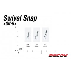 Decoy SN-9 Swivel Snap NS Blackp