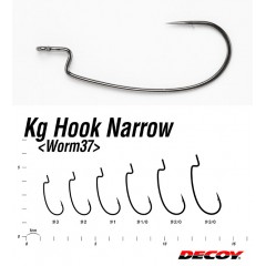 Decoy Worm 37  Kilogram Hook Narrow