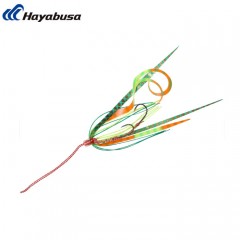 Hayabusa FREE SLIDE Tie Hook Set Twin Curly & Straight SE185
