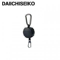Daiichi Seiko carabiner reel + micro case black