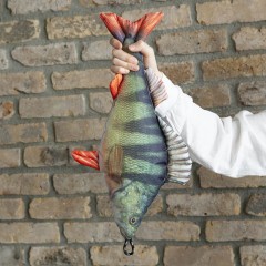 Dalton fish cushion perch 45cm