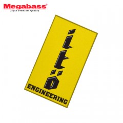 Megabass ito sticker # yellow