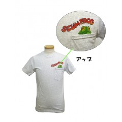 SCUMFROG/スカムフロッグ　スカムTシャツ　Sサイズ/グレー