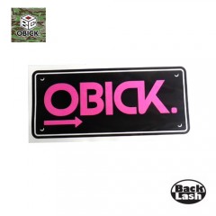 オービック　オービックステッカー　OBICK　5×12cm　【ステッカー】