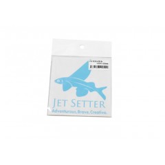 ジェットスロウ 　ジェットセッターステッカー　100×100mm　JetSlow