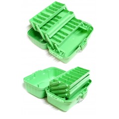 フロッグ　三段プラスチックボックス　ネオクラシック　＃グリーン　FROG PRODUCT　