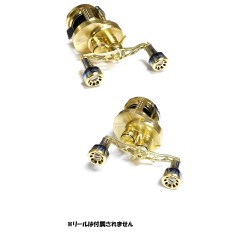 LIVRE Crank Feather 95  Fortissimo Monobu + Fire  4N Gold Special Specification  [Backlash Original Color]  No Center Nut