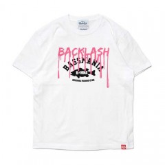 バスマニア×バックラッシュ　コラボロゴTシャツ　bassmania×BackLash　