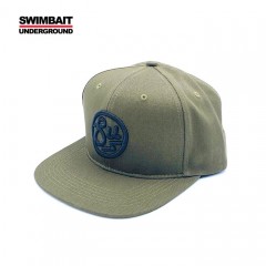 SWIMBAIT UNDER GROUND Circle SU Snapback Hat