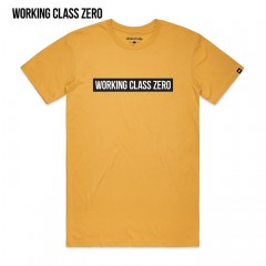 ワーキングクラスゼロ　スタンダードロゴTシャツ　＃Yellow　WORKINGCLASSZERO