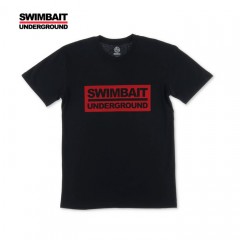 Swimbait Underground SU Stencil Logo Lockup T-shirt
