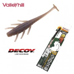 [Easy Snake Charo Set] Valley Hill Shrimp Shad Backlash Custom Color 3inch #B.S Phantom + Decoy Long Throw Snake Charo Set