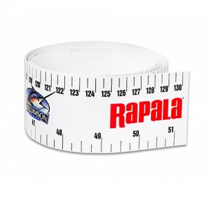 【在庫限り40％OFF】　ラパラ　メジャーステッカー　130cm　【M5RA0021513】　RaPaLa Adhesive Fish Ruler