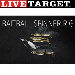 ライブターゲット　ベイトボールスピナーリグ　1/4oz　Sサイズ　LIVE TARGET BATBALL SPINNER RIG