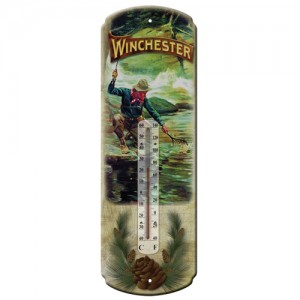 Rivers Edge /リバースエッジ　Nostalgic Tin Thermometer/ブリキの温度計
