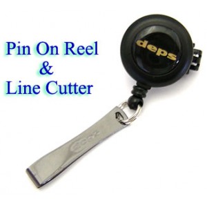 deps pin-on reel & line cutter