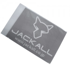 ジャッカル　カッティングステッカー　タイプ4　Mサイズ　ホワイト　JACKALL