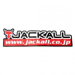 ジャッカル　ボートデッキステッカー　タイプ1　Mサイズ　JACKALL Boat Deck Sticker