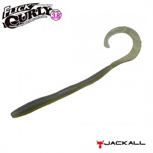 ジャッカル　フリックカーリー　3.8inch　JACKALL　FLICK CURLY　【1】