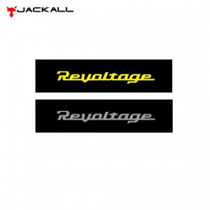 ジャッカル　リボルテージ　カッティングステッカー　Mサイズ　JACKALL　Revoltage　
