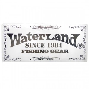 WaterLand sticker license plate