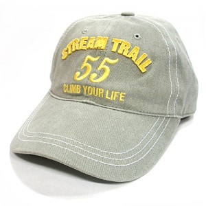 STREAM TRAIL/ストリームトレイル　コットンキャップ/55ロゴ