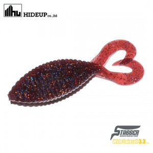 Hideup stagger wide twin tail  3.3inch